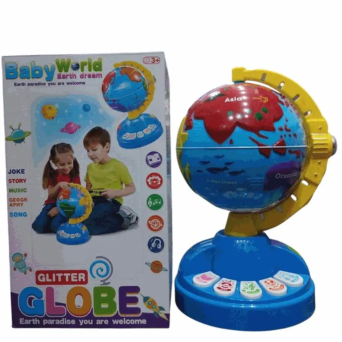 Glitter World Globe Educational Learning Toy