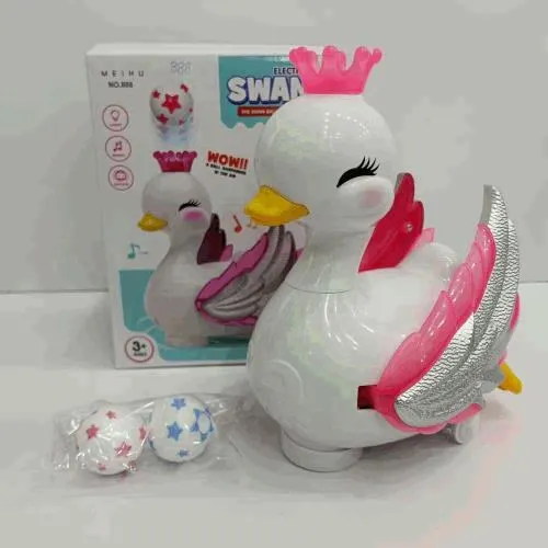Electric Musical Swan Toy