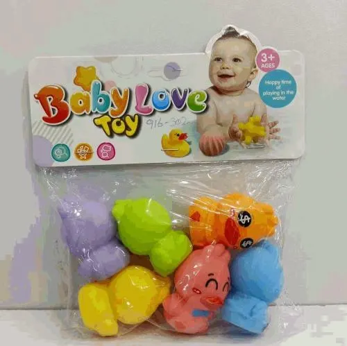 Soft Rubber Mixed Animal Bath Squirt Toys