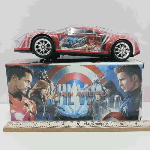 Superhero Themed Racing Sports Car