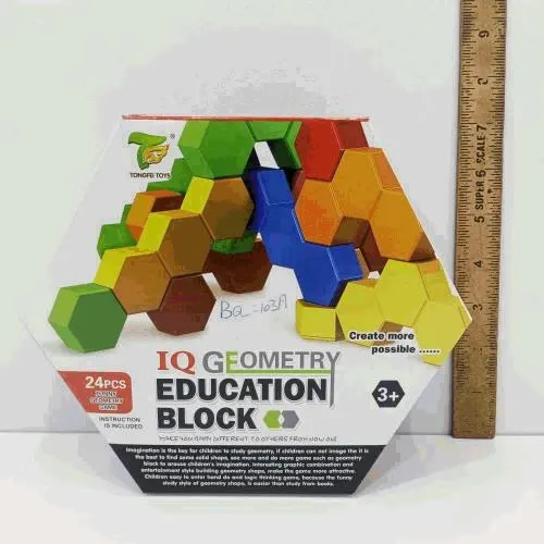 IQ Geometry Hexagon Education Building Block