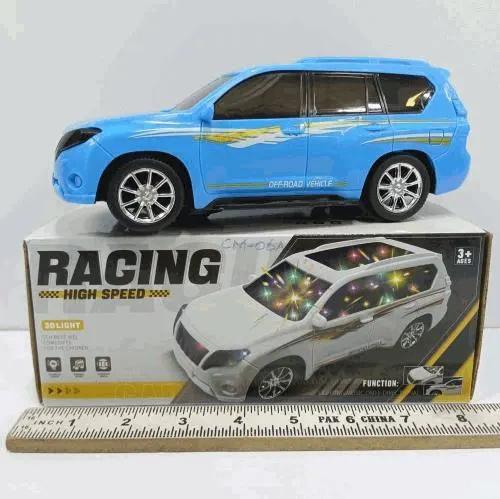 High Speed Racing Car With Lights