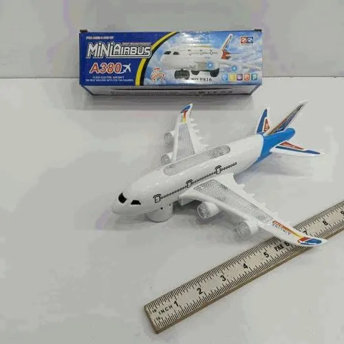Mini Airbus A380 Passenger Plane Toy