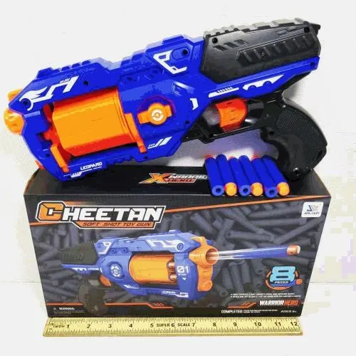 Cheetah Soft Dart Blaster Gun With Darts