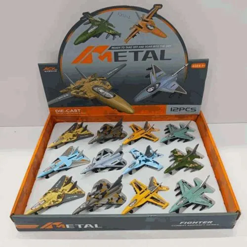 Die-Cast Metal Fighter Jet Model Set