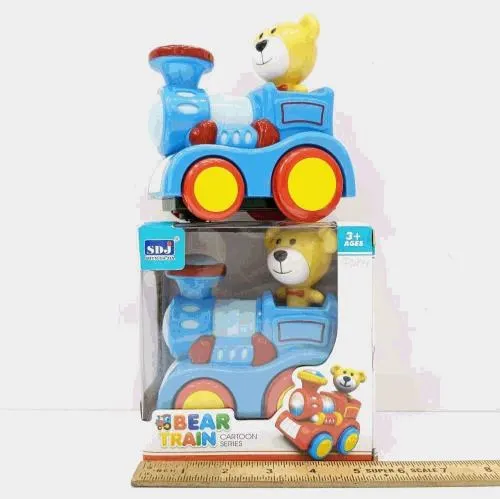 Musical Bear Train Toy With Lights