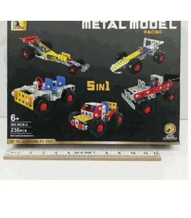 5-in-1 Metal Model Building Construction Set