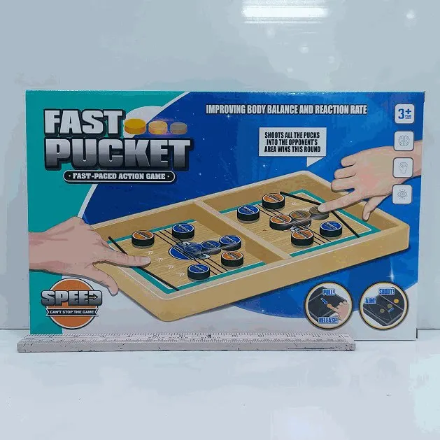 Fast Pucket Fast-Paced Action Board Game